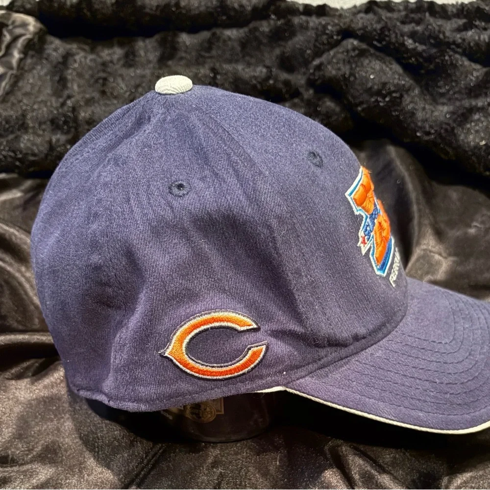 Super Bowl XLI Navy Cap Chicago Bears Reebok - Picture 3 of 5